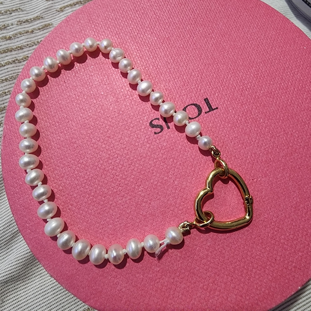 TOUS Hold heart Bracelet in 18kt yellow gold
